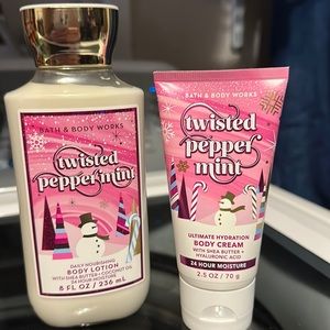 BBW Twisted Peppermint Lotion